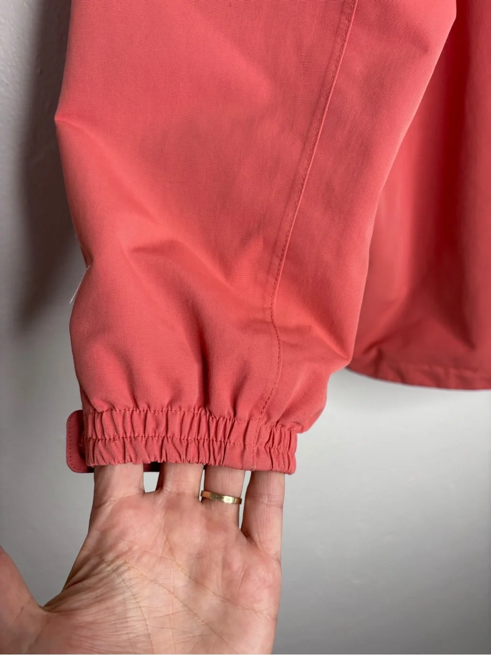 Polarn O. Pyret Waterproof Hooded Rain jacket Two Tone Pink Size 10-11yrs.